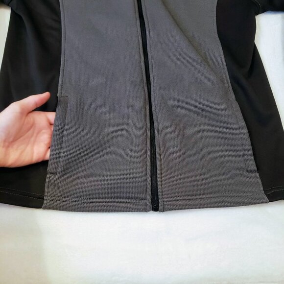 SPYDER Constant Full-Zip Jacket M Men's Sweater Fleece Gray Black - Picture 7 of 9